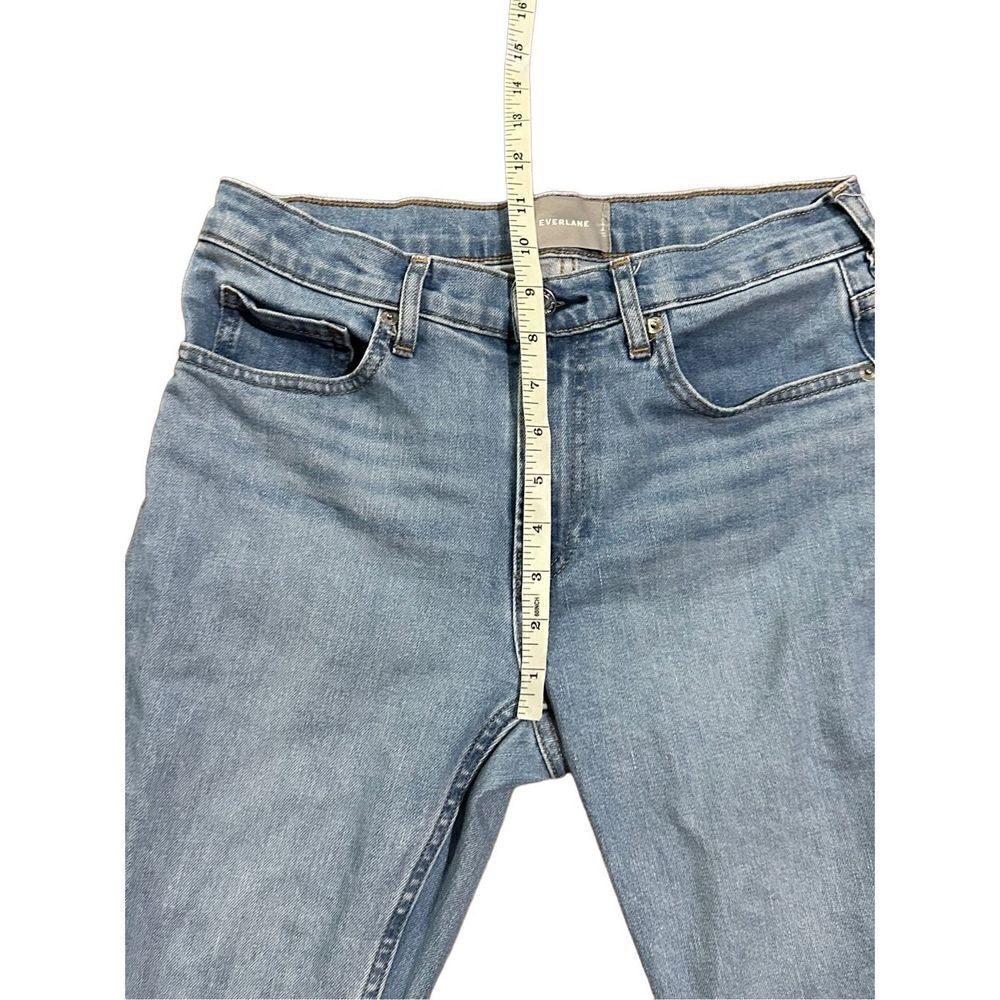 Everlane Womens light wash straight leg jeans sz 27 regular mid rise - Picture 4 of 7
